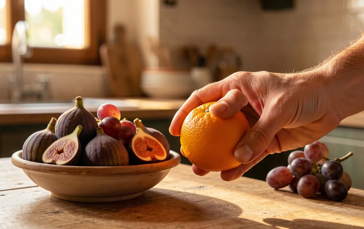 Fruta entera